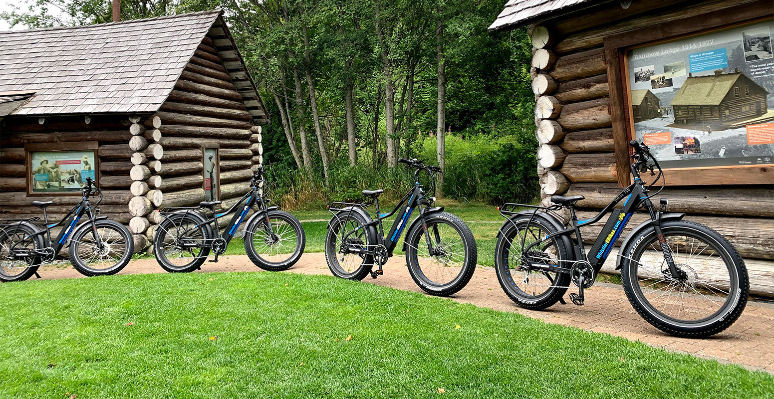 VoltBike Rental Fleet Bikes in Whistler, BC, Canada