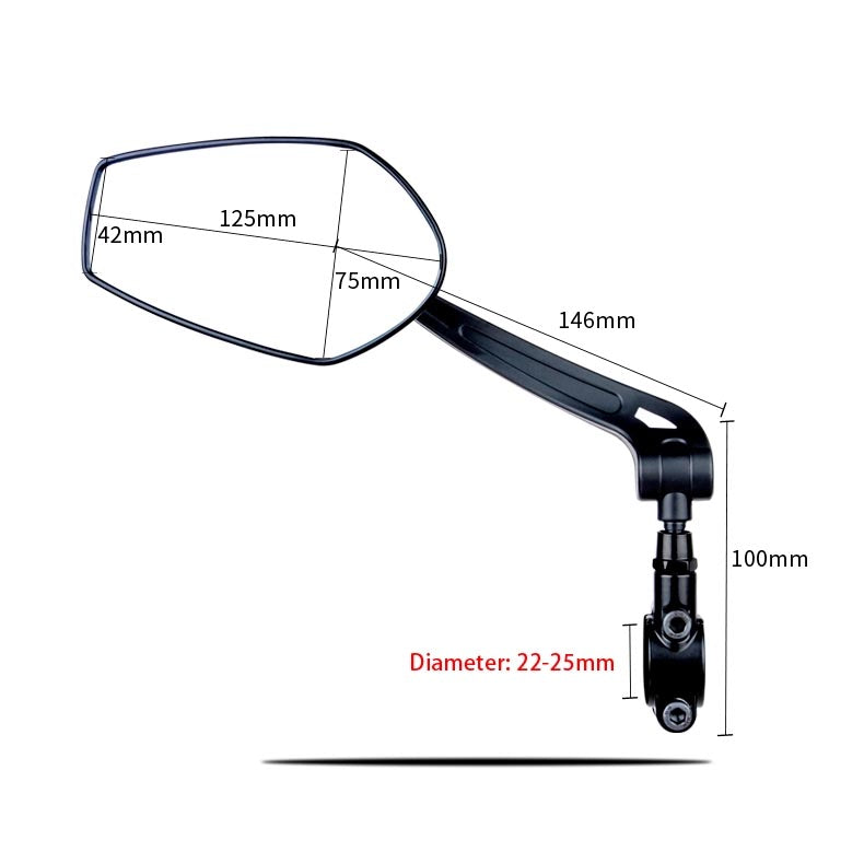 External Clamp Mirror