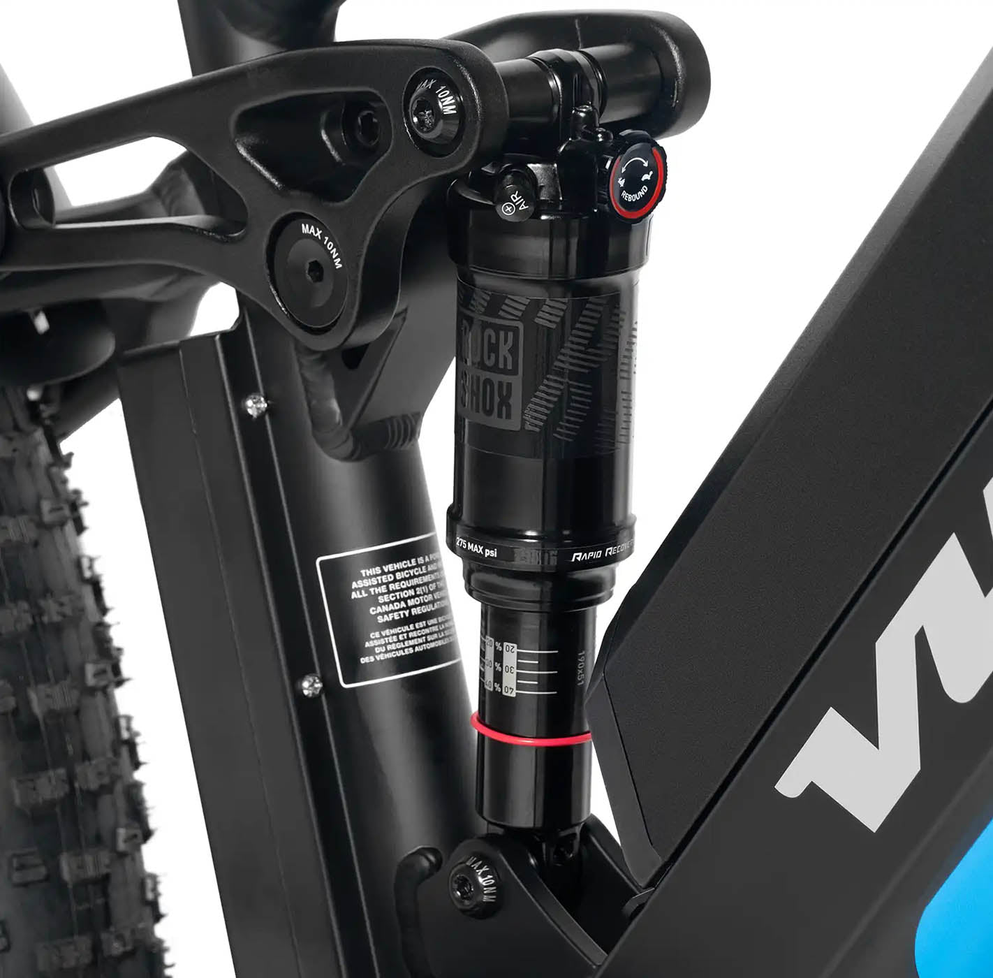 Rear Shock Rockshox Monarch R – VoltBike - Main Image