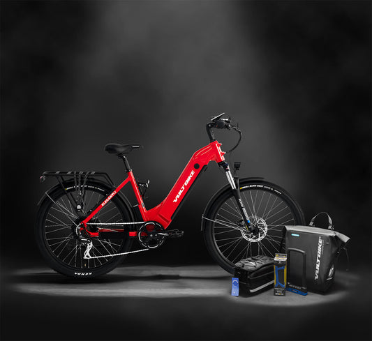 VoltBike Yukon V2 Step-Thru with accessories