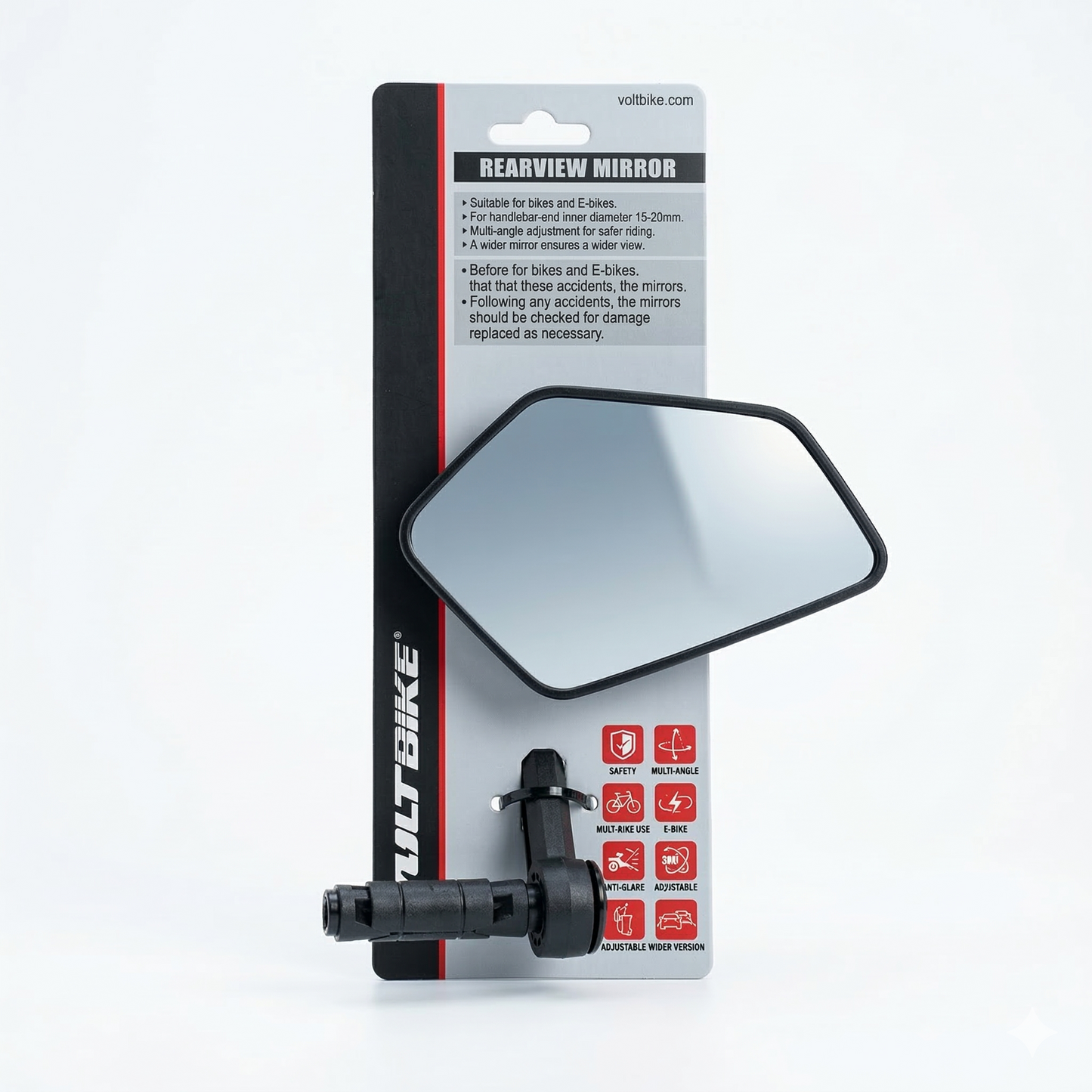 Right Side Internal Wedge Mirror