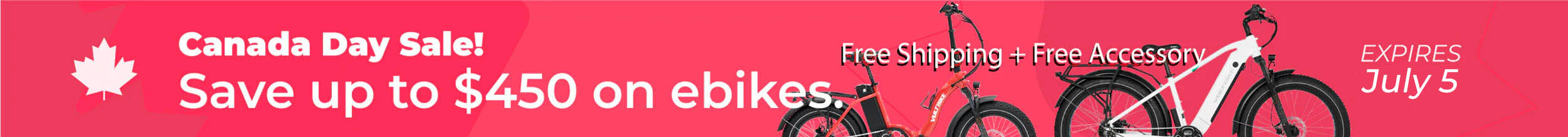 Fall sale on best electric bikes Canada