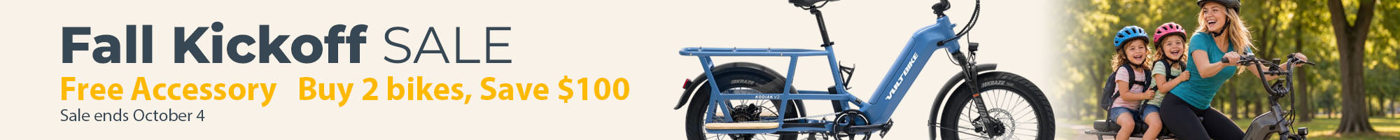 Fall sale on best electric bikes Canada