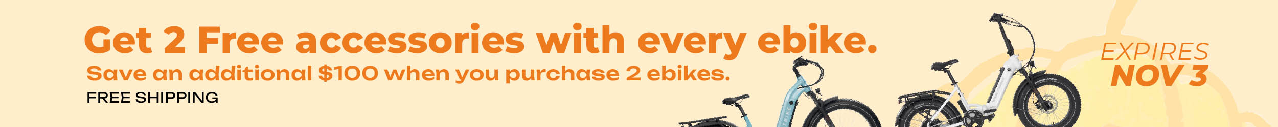 Fall sale on best electric bikes Canada