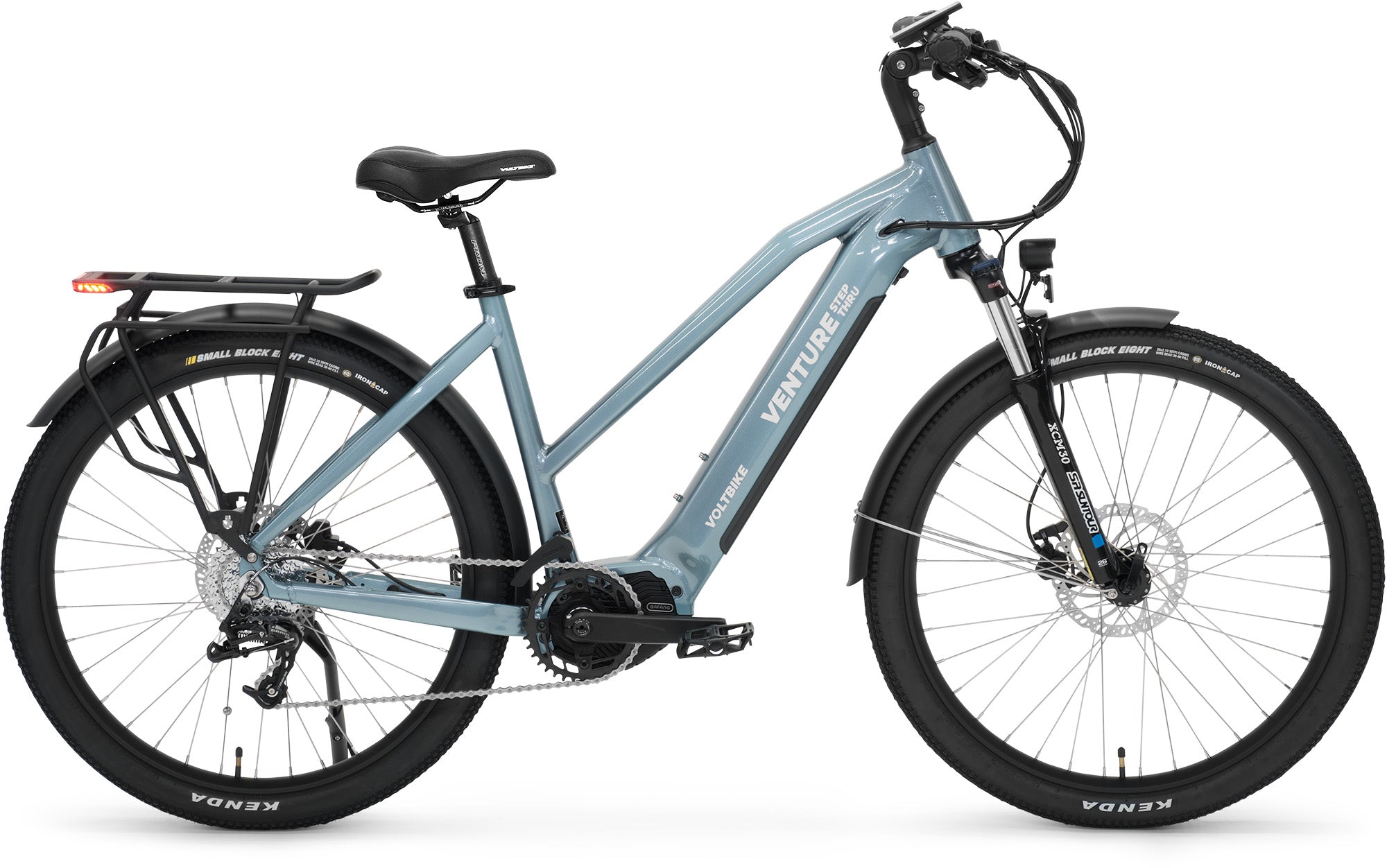 VoltBike Venture Step Thru Electric Mid Drive Ebike