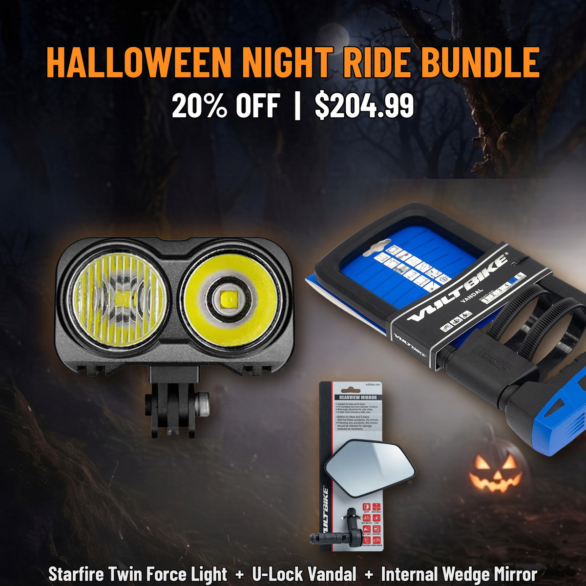VoltBike Halloween Night Ride Bundle